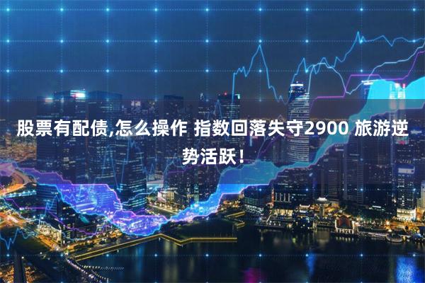股票有配债,怎么操作 指数回落失守2900 旅游逆势活跃！