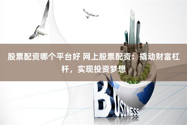 股票配资哪个平台好 网上股票配资：撬动财富杠杆，实现投资梦想
