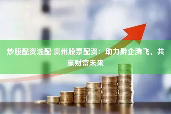 炒股配资选配 贵州股票配资：助力黔企腾飞，共赢财富未来